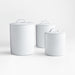 Mercer White Porcelain Large Canister