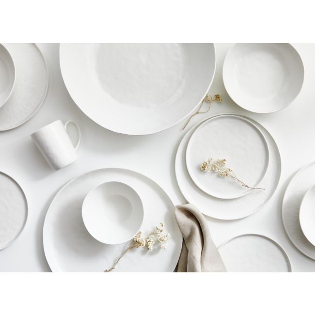 Mercer Matte White Round Platter