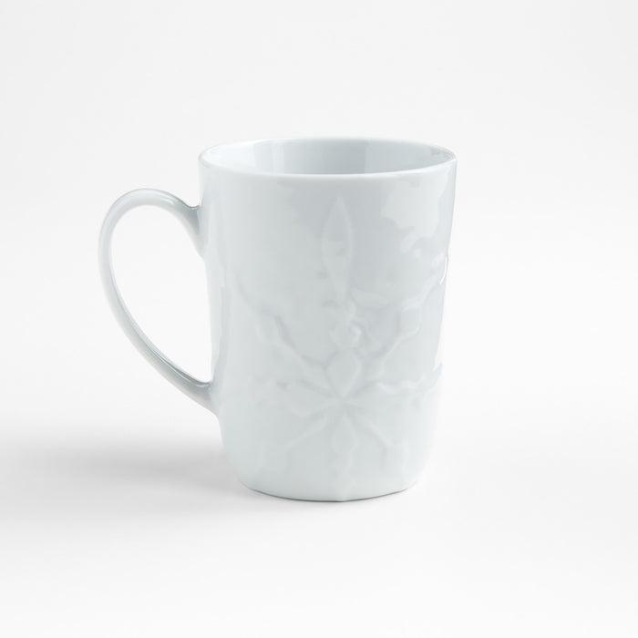 Mercer Snowflake Porcelain Mug