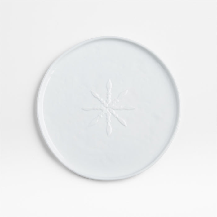 Mercer Snowflake Porcelain Salad Plate