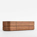 Milano 74" Walnut Storage Media Console