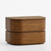 Milano 28" Natural Walnut Nightstand