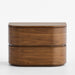 Milano 28" Natural Walnut Nightstand