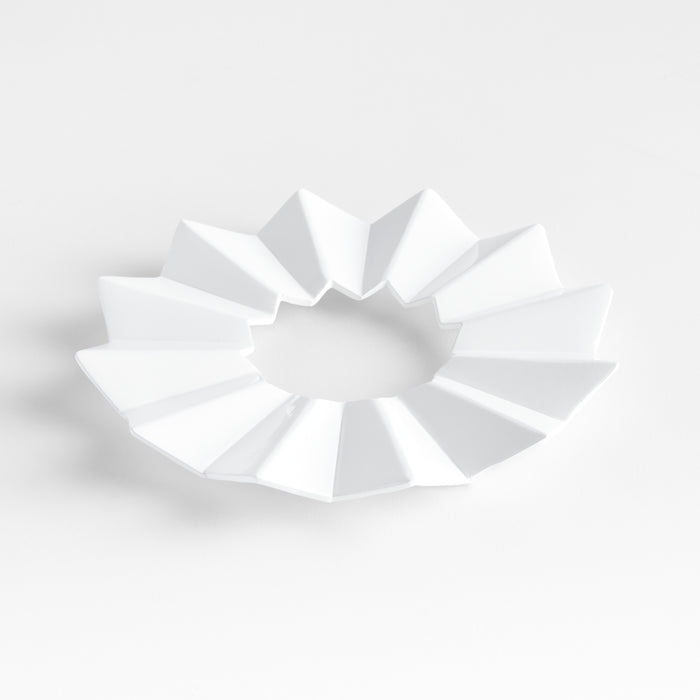 Modern White Angled Trivet