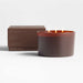 Monochrome No. 16 Tabac 3-Wick Scented Candle - Leather, Firewood and Amber