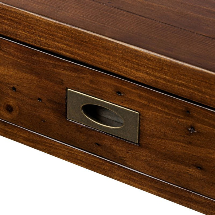 Morris 48" Chocolate Brown Writing Desk