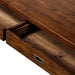 Morris 48" Chocolate Brown Writing Desk