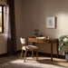 Morris 48" Chocolate Brown Writing Desk