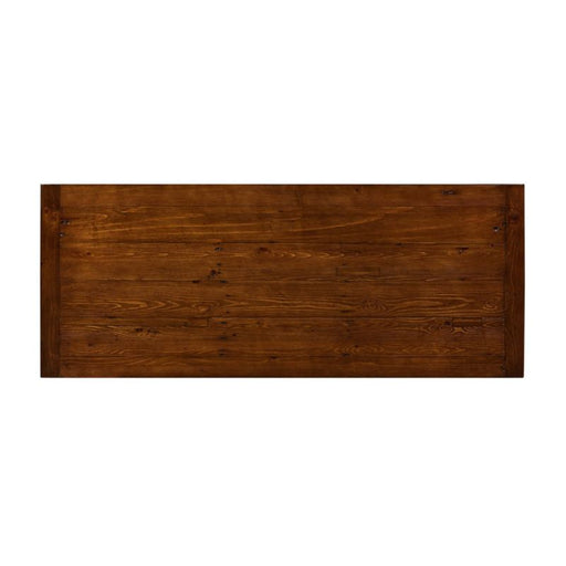 Morris 48" Chocolate Brown Writing Desk