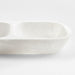 Naya White Resin Divided 3-Part Server