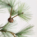 Faux Pine Needle Stem with Pinecones 38"