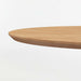 Nero 36" Natural Wood Round Bistro Dining Table