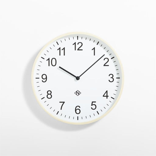 Newgate Light Wood Wall Clock