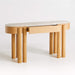 Oasis Oval Wood Console Table