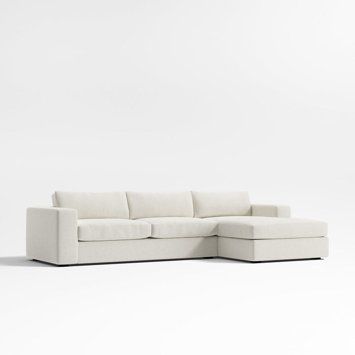 Oceanside 2-Piece Sectional Sofa with Chaise Lounge