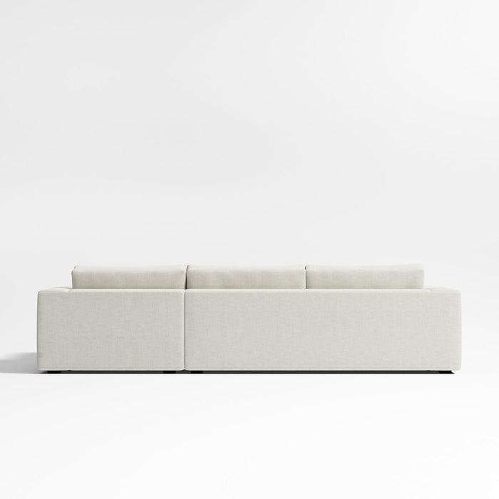 Oceanside 2-Piece Sectional Sofa with Chaise Lounge