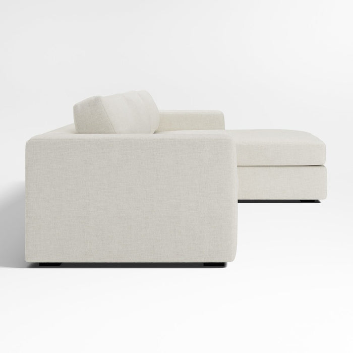 Oceanside 2-Piece Sectional Sofa with Chaise Lounge