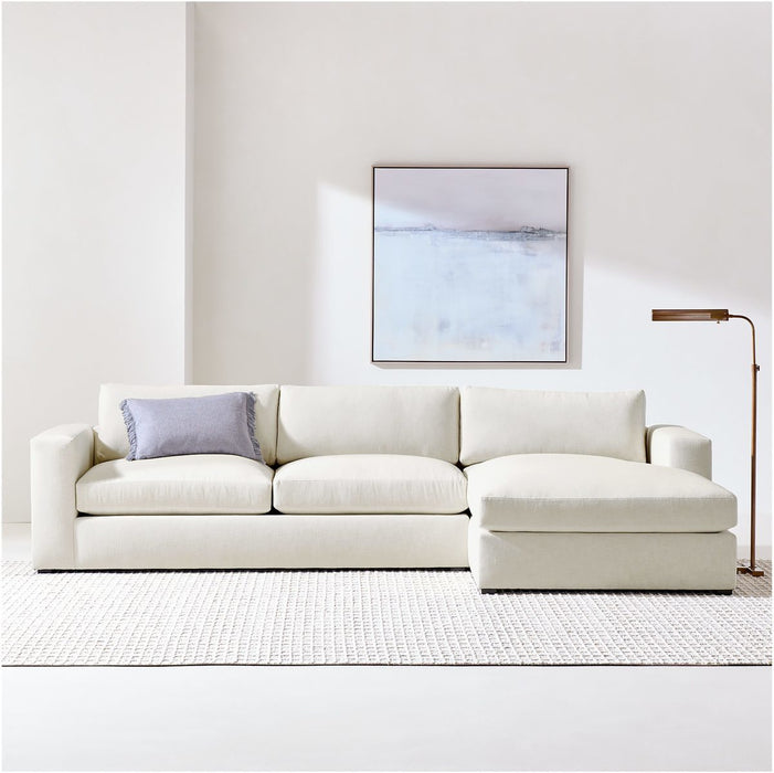 Oceanside 2-Piece Sectional Sofa with Chaise Lounge