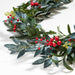Faux Olive and Berry Garland 6'