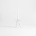 Ophelia Small Clear Glass Taper Holder 7.67"