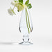 Ophelia Tall Clear Glass Bud Vase 8"