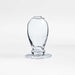 Ophelia Short Clear Glass Bud Vase 5"