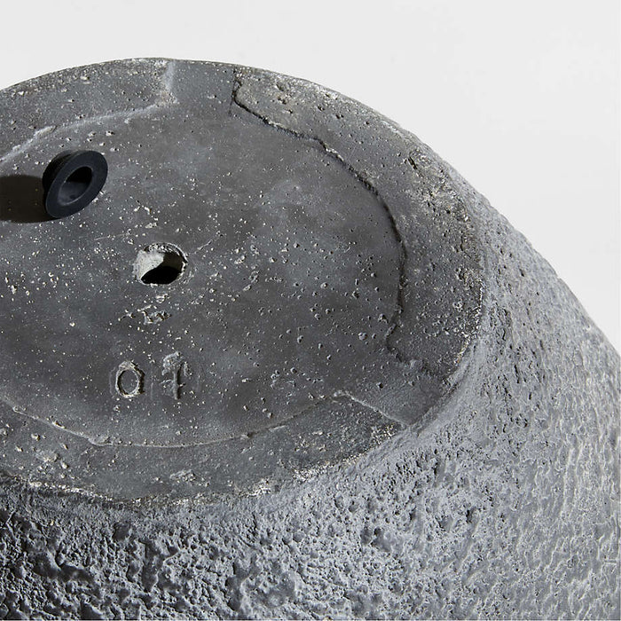 Ophelia Black Medium Planter