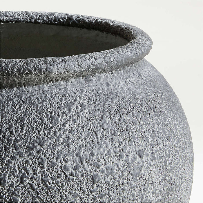 Ophelia Black Medium Planter