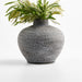 Ophelia Matte Black Small Vase 7.5"