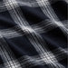 Organic Flannel Black and White Plaid Full/Queen Duvet Cover