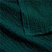 Celeste Organic Spruce Green Solid Quilt Full/Queen