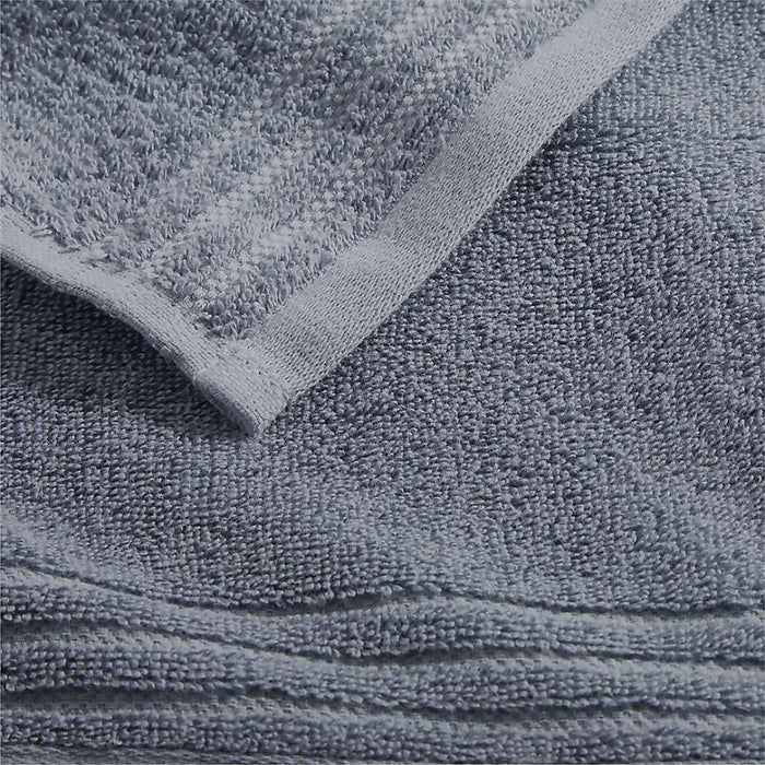 Refibra Pebble Blue Organic Cotton Washcloth