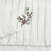 Organic Cotton Holiday Pine Green Sprig Hand Towel