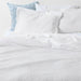 Organic Cotton Waffle Crisp White Full/Queen Duvet Cover