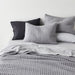 Cozysoft Organic Cotton Jersey Light Grey Full Bed Sheet Set
