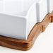 Holiday Tree Oven-to-Table Casserole Dish with Wood Trivet