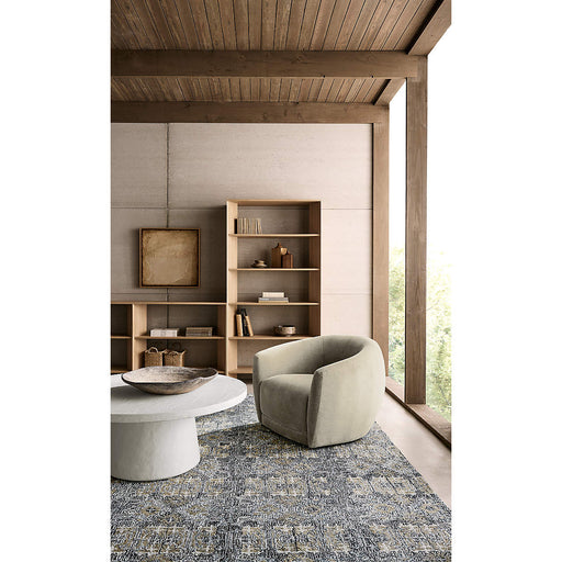 Terrazza Natural Oak 5-Shelf Storage Bookshelf