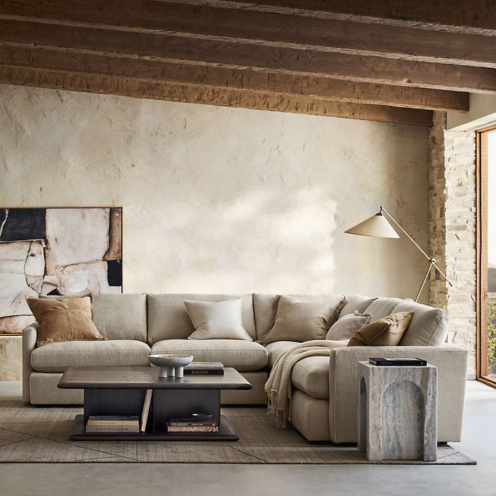 Lounge 3-Piece L-Shaped Sectional Sofa