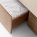 Palermo Wood & Upholstered 2-Drawer King Storage Bed