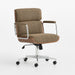 Palmer Upholstered and Wood Paneled Office Chair