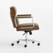 Palmer Upholstered and Wood Paneled Office Chair