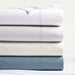 Favorite Organic Cotton Percale Dove Grey Full Bed Sheet Set
