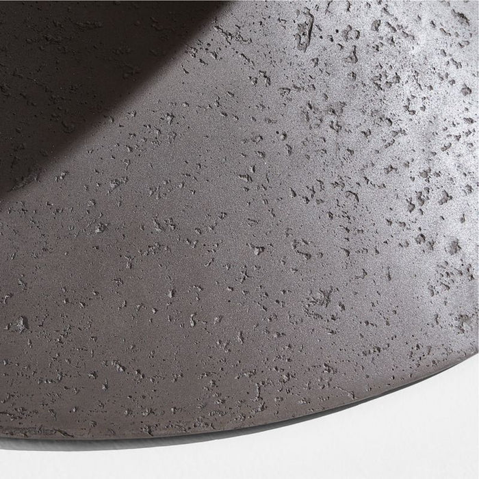 Posada Grey Concrete 36" Round Indoor/Outdoor Coffee Table