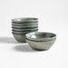 Prairie Moss Green Recycled Stoneware Cereal Bowl