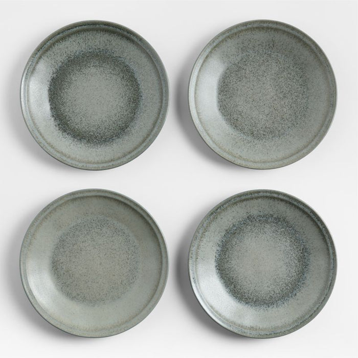 Prairie Moss Green Recycled Stoneware Dinner Plate