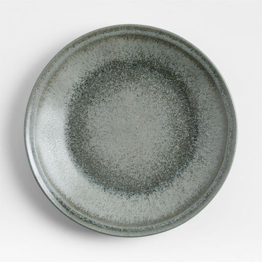 Prairie Moss Green Recycled Stoneware Dinner Plate