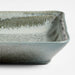 Prairie Moss Green Recycled Stoneware Rectangular Platter