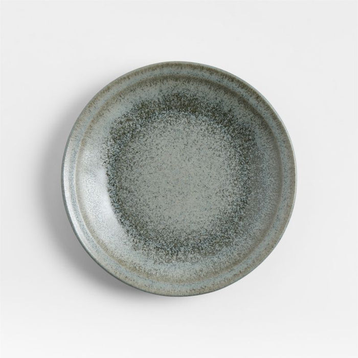 Prairie Moss Green Recycled Stoneware Salad Plate