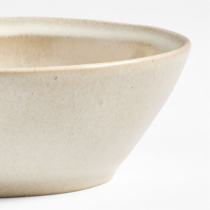 Prairie Natural Recycled Stoneware Cereal Bowl