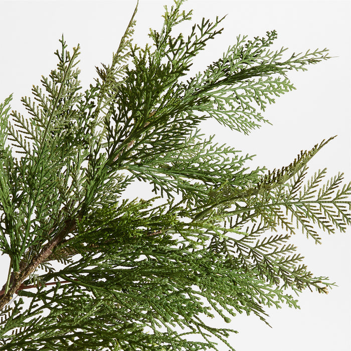 Faux Hemlock Pre-Lit Holiday Stem 40"